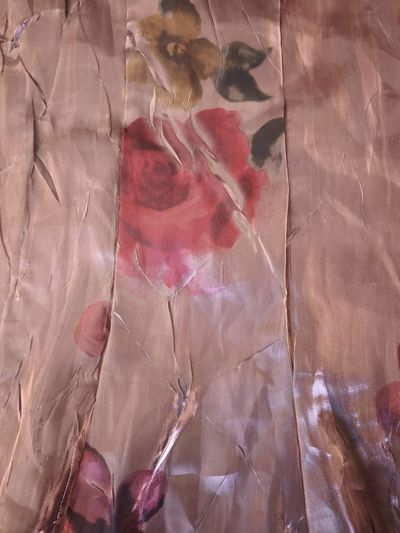 Floral Satin Mermaid Skirt 3